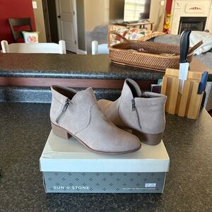 Sun and Stone Ankle Boots